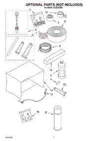 04 - Optional parts for Whirlpool Air Conditioner ACQ122XK1 from AppliancePartsPros.com