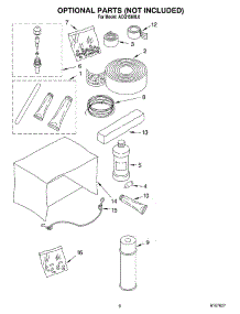 04 - Optional parts for Whirlpool Air Conditioner ACQ158XL0 from AppliancePartsPros.com
