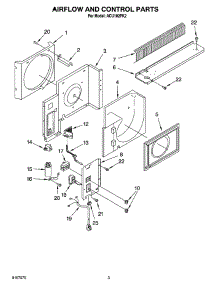 02 - Airflow And Control Parts parts for Whirlpool Air Conditioner ACU102PK2 from AppliancePartsPros.com