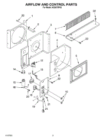 02 - Airflow And Control Parts parts for Whirlpool Air Conditioner ACU072PK0 from AppliancePartsPros.com
