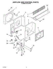 02 - Airflow And Control Parts parts for Whirlpool Air Conditioner ACU104PK0 from AppliancePartsPros.com