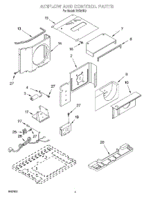 03 - Airflow And Control parts for Whirlpool Air Conditioner RAR81K0 from AppliancePartsPros.com