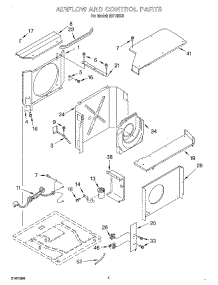 03 - Airflow And Control parts for Whirlpool Air Conditioner RA183K0 from AppliancePartsPros.com