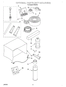 05 - Optional parts for Whirlpool Air Conditioner RAR81K0 from AppliancePartsPros.com
