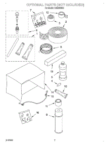 04 - Optional parts for Whirlpool Air Conditioner CAR8WRK0 from AppliancePartsPros.com