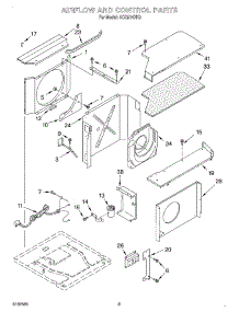 02 - Air Flow And Control parts for Whirlpool Air Conditioner ACQ214XK0 from AppliancePartsPros.com
