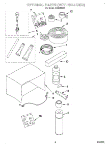 04 - Optional parts for Whirlpool Air Conditioner ACQ244XK0 from AppliancePartsPros.com