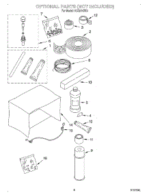 04 - Optional parts for Whirlpool Air Conditioner ACQ214XK0 from AppliancePartsPros.com