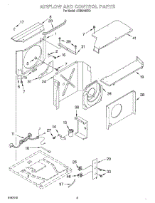 02 - Air Flow And Control parts for Whirlpool Air Conditioner ACM244XK0 from AppliancePartsPros.com