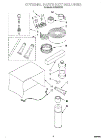 04 - Optional parts for Whirlpool Air Conditioner ACM062XK0 from AppliancePartsPros.com