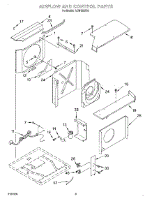 02 - Airflow & Control parts for Whirlpool Air Conditioner ACM152XK0 from AppliancePartsPros.com