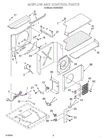 02 - Airflow And Control parts for Whirlpool Air Conditioner ACE244XK0 from AppliancePartsPros.com