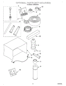 04 - Optional parts for Whirlpool Air Conditioner ACM152XK0 from AppliancePartsPros.com