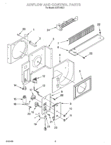 02 - Airflow And Control Parts parts for Whirlpool Air Conditioner ACE114XJ1 from AppliancePartsPros.com