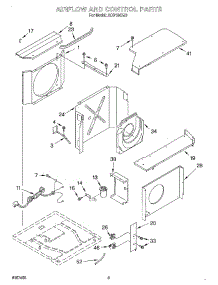 02 - Air Flow And Control parts for Whirlpool Air Conditioner ACQ184XJ0 from AppliancePartsPros.com
