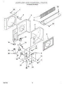 02 - Section parts for Whirlpool Air Conditioner ACU104XJ0 from AppliancePartsPros.com