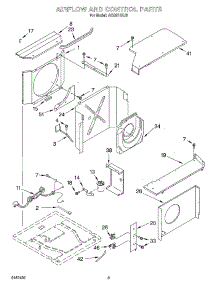 02 - Air Flow And Control parts for Whirlpool Air Conditioner ACQ214XJ0 from AppliancePartsPros.com