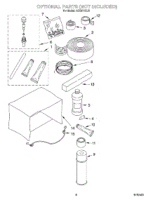 04 - Optional parts for Whirlpool Air Conditioner ACQ214XJ0 from AppliancePartsPros.com