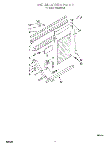 05 - Installation parts for Whirlpool Air Conditioner ACQ214XJ0 from AppliancePartsPros.com
