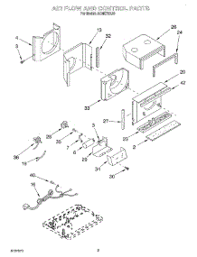 02 - Airflow And Control parts for Whirlpool Air Conditioner ACM072XJ0 from AppliancePartsPros.com