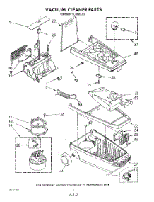 02 - Section parts for Whirlpool Vacuum FC3000XR0 from AppliancePartsPros.com