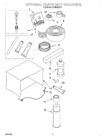 04 - Optional parts for Whirlpool Air Conditioner ACM082XJ1 from AppliancePartsPros.com