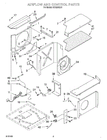 02 - Air Flow And Control parts for Whirlpool Air Conditioner ACQ294XJ0 from AppliancePartsPros.com
