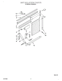 05 - Installation parts for Whirlpool Air Conditioner ACQ294XJ0 from AppliancePartsPros.com