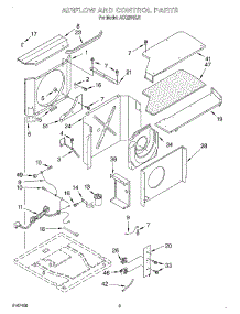02 - Air Flow And Control parts for Whirlpool Air Conditioner ACQ254XJ1 from AppliancePartsPros.com