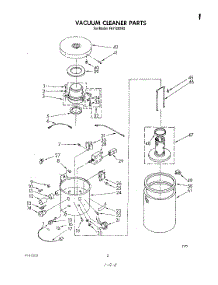 02 - Section parts for Whirlpool Vacuum FB7700XR0 from AppliancePartsPros.com