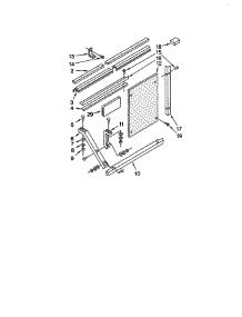 Installation parts for Whirlpool Air Conditioner ACM25XJ0 from AppliancePartsPros.com