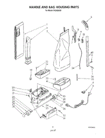 04 - Section parts for Whirlpool Vacuum FV2500XR1 from AppliancePartsPros.com