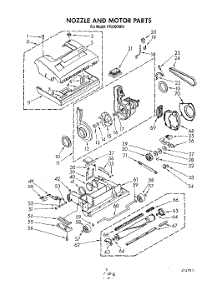 02 - Section parts for Whirlpool Vacuum FV2100XR0 from AppliancePartsPros.com