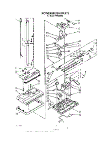 02 - Section parts for Whirlpool Vacuum FP7500XR0 from AppliancePartsPros.com