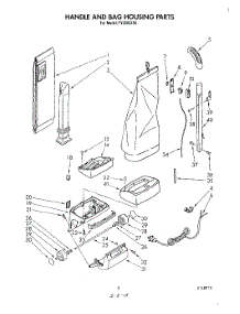 04 - Section parts for Whirlpool Vacuum FV2000XS0 from AppliancePartsPros.com