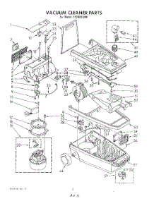 02 - Section parts for Whirlpool Vacuum FC9000XM0 from AppliancePartsPros.com