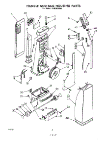04 - Section parts for Whirlpool Vacuum FV6000XM0 from AppliancePartsPros.com