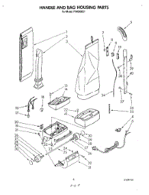 04 - Section parts for Whirlpool Vacuum FV4000XS1 from AppliancePartsPros.com