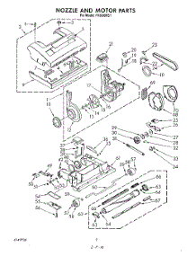 02 - Section parts for Whirlpool Vacuum FV2000XS1 from AppliancePartsPros.com