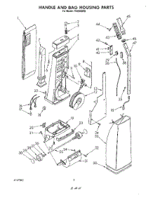 04 - Section parts for Whirlpool Vacuum FV6000XR0 from AppliancePartsPros.com