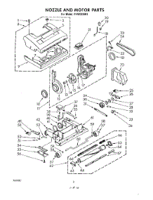 02 - Section parts for Whirlpool Vacuum FV4000XM1 from AppliancePartsPros.com