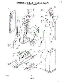 04 - Section parts for Whirlpool Vacuum FV6040XS0 from AppliancePartsPros.com