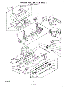 02 - Section parts for Whirlpool Vacuum FV6040XS1 from AppliancePartsPros.com
