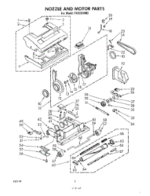 02 - Section parts for Whirlpool Vacuum FV2000XM0 from AppliancePartsPros.com