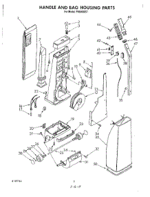 04 - Section parts for Whirlpool Vacuum FV6040XS1 from AppliancePartsPros.com