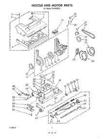 02 - Section parts for Whirlpool Vacuum FV4000XS0 from AppliancePartsPros.com