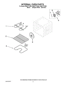 04 - Internal Oven Parts parts for Whirlpool Oven RBS277PVB02 from AppliancePartsPros.com