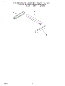 07 - Microwave Compartment parts for Whirlpool Oven RMC305PDZ4 from AppliancePartsPros.com