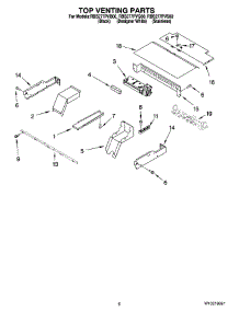05 - Top Venting Parts, Optional Parts parts for Whirlpool Oven RBS277PVQ00 from AppliancePartsPros.com
