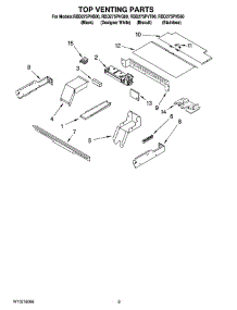 07 - Top Venting Parts, Optional Parts parts for Whirlpool Oven RBD275PVS00 from AppliancePartsPros.com